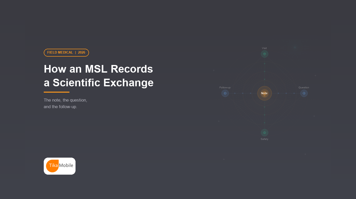 How an MSL Records a Scientific Exchange: What Goes in the Note and When