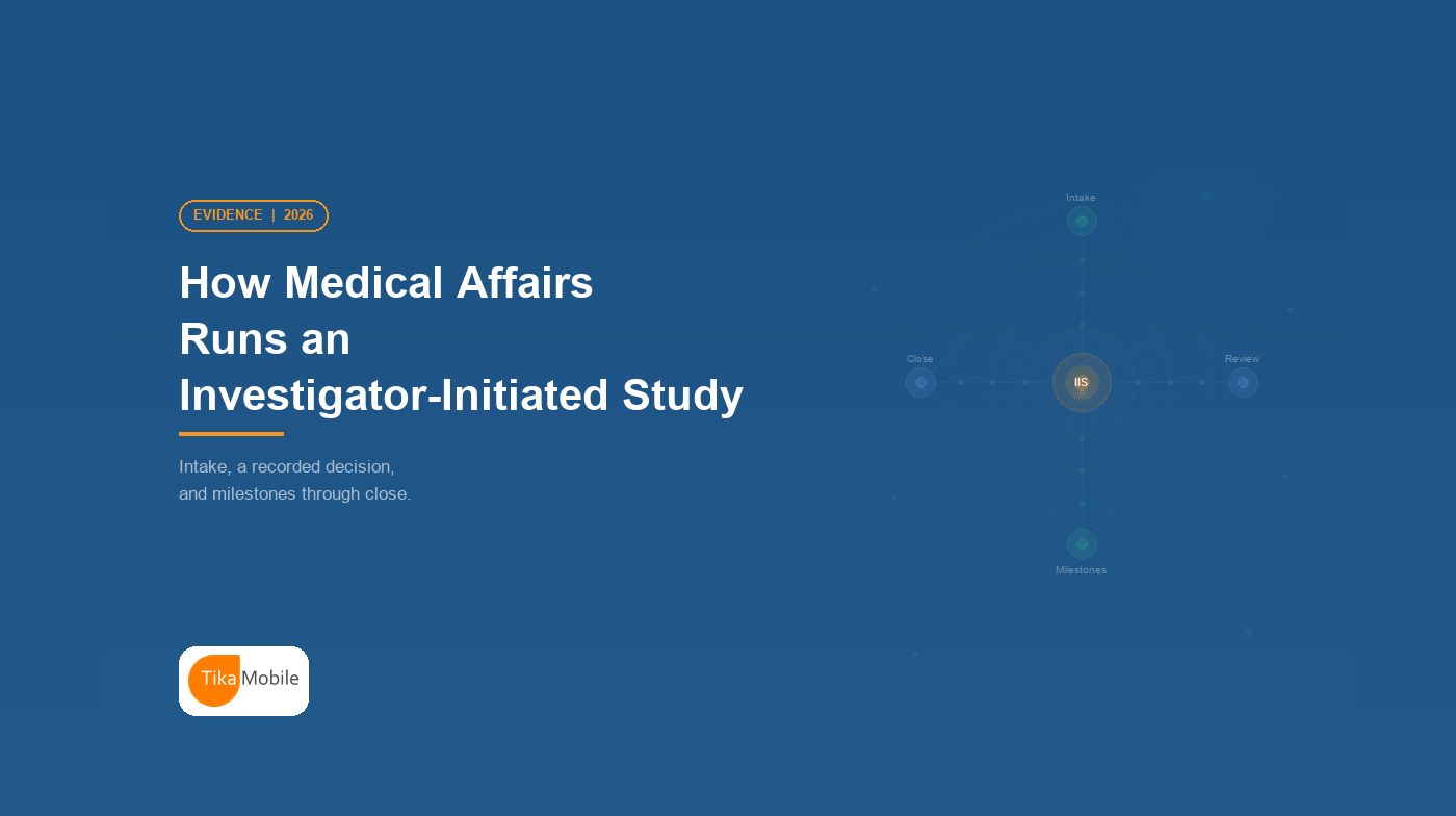 How Medical Affairs Runs an Investigator-Initiated Study