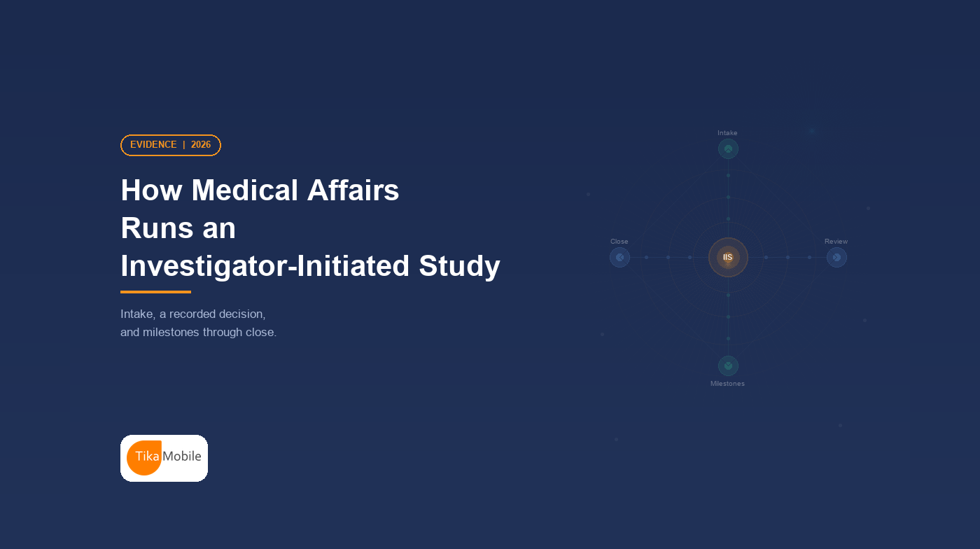 How Medical Affairs Runs an Investigator-Initiated Study